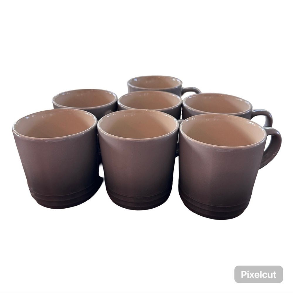 Le Creuset Mugs Oyster set of 7